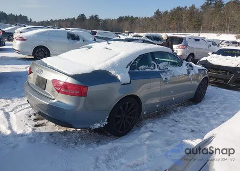 2011 Audi A5 2.0T Premium from USA, damaged, VIN WAULFAFR8BA041431